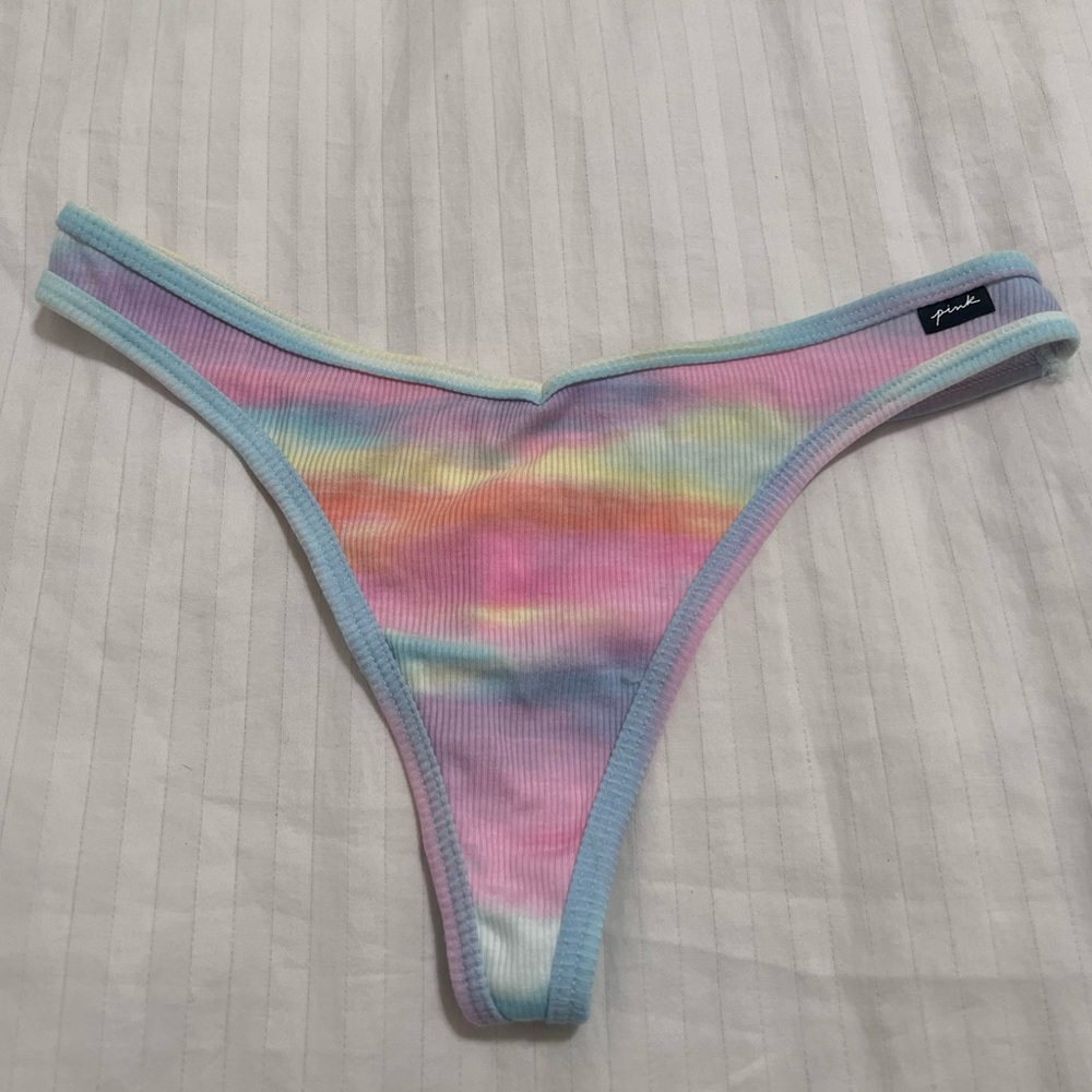Pink by Victoria Secret Tir Dye Thong